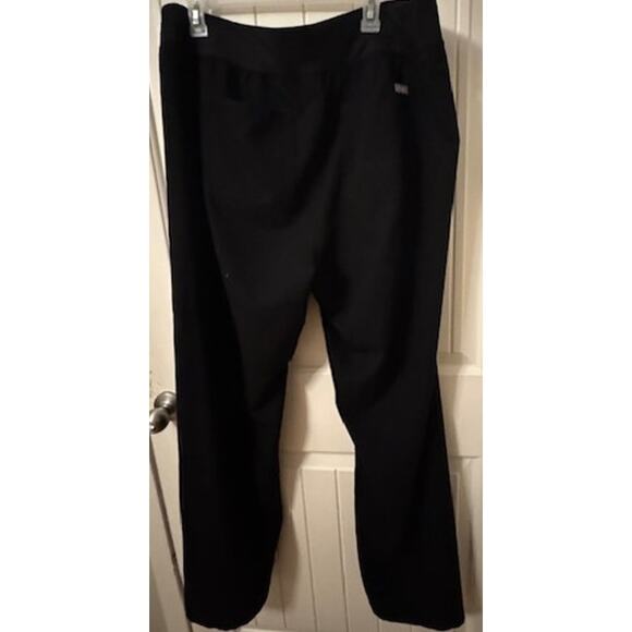 FIGS Women’s High Waisted Livingston Scrub Black Pants XXL Tall - Picture 5 of 7